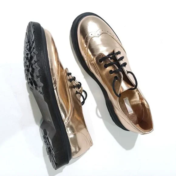 Cooperative metallic Wingtip Oxfords from Urban Outfitters - Picture 2 of 6